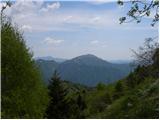 Planina Polog - Mrzli vrh above Planina Pretovč